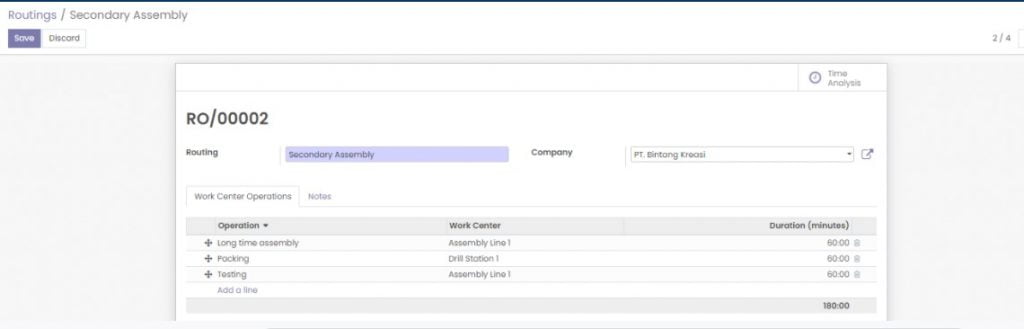 Panduan Odoo Manufacturing