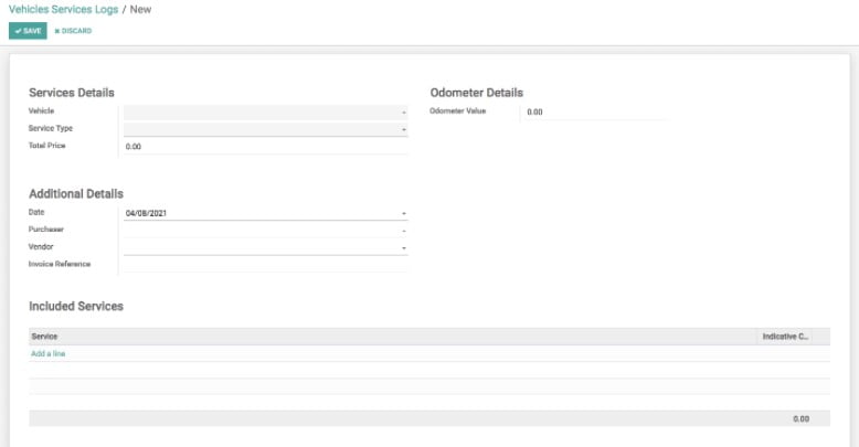 Panduan Odoo Fleet