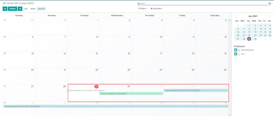 Panduan Odoo Time Off