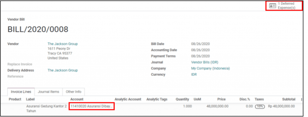 Deferred Revenue and Expenses