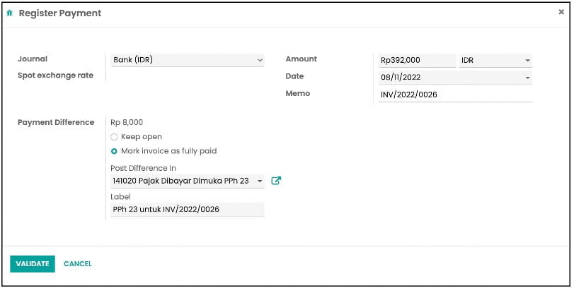 Customer Invoice