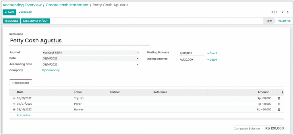 Managing Bank and Cash