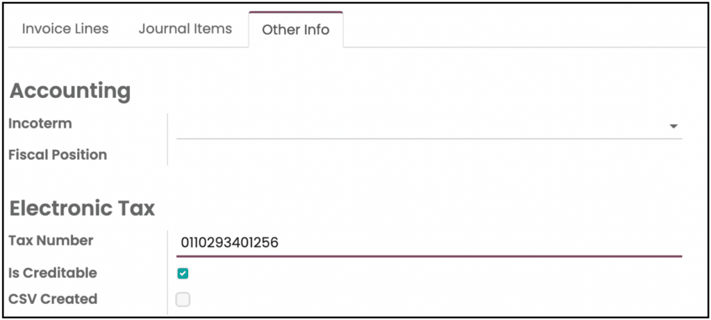 Vendor Bill