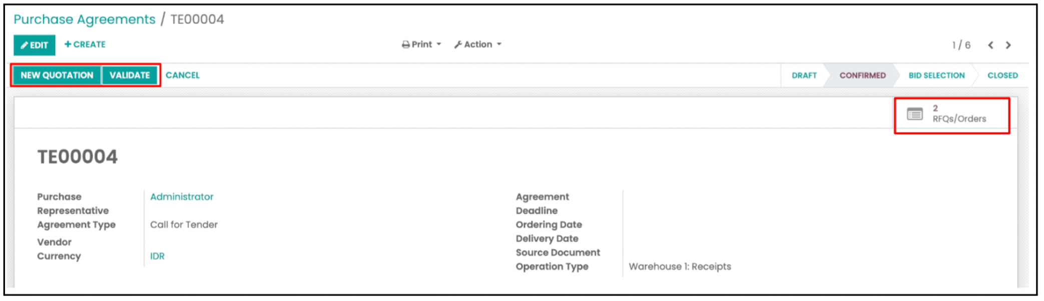 Tender Procurement