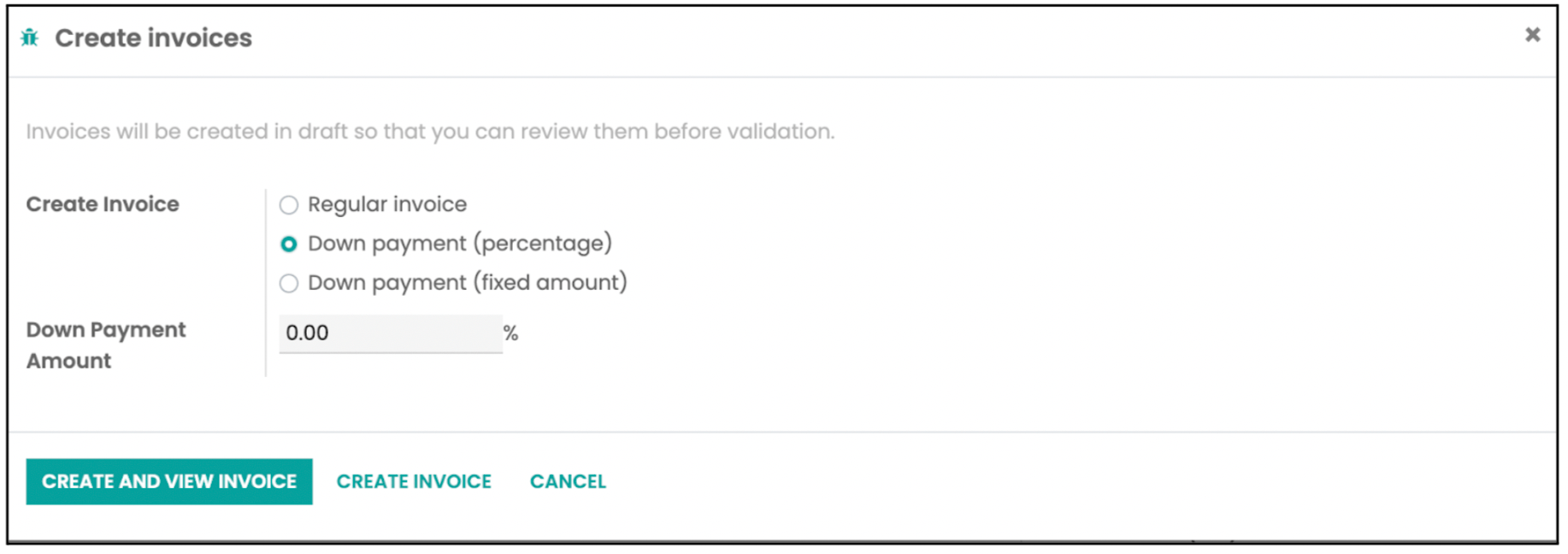 Invoice Creation