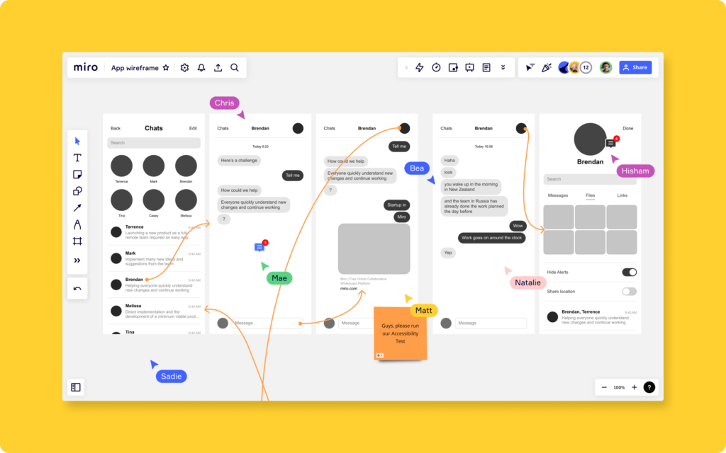 Aplikasi project management - miro