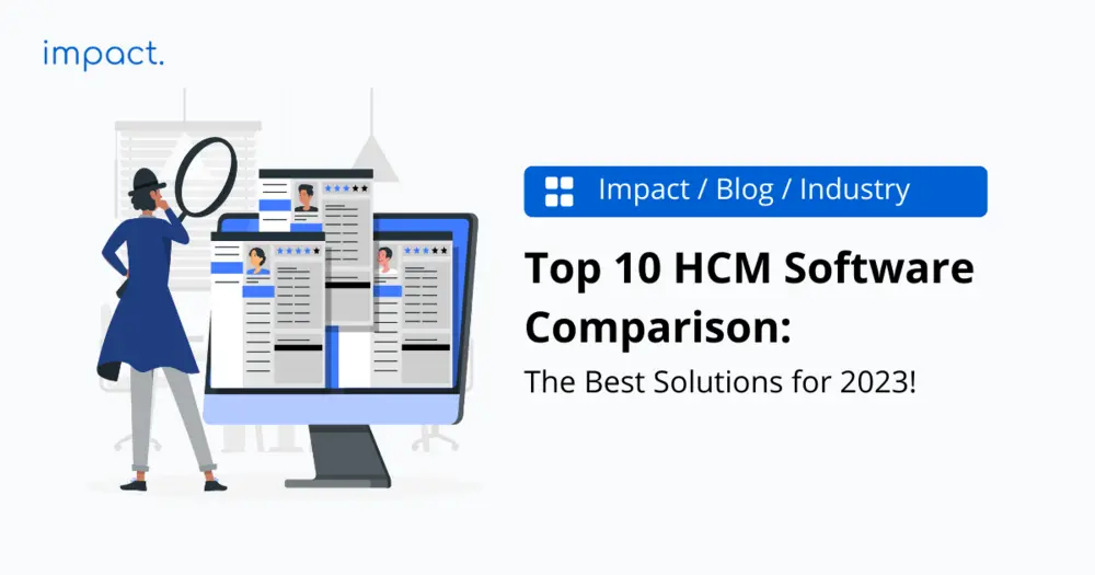 Top 10 HCM Software Comparison: The Best Solutions for 2023!