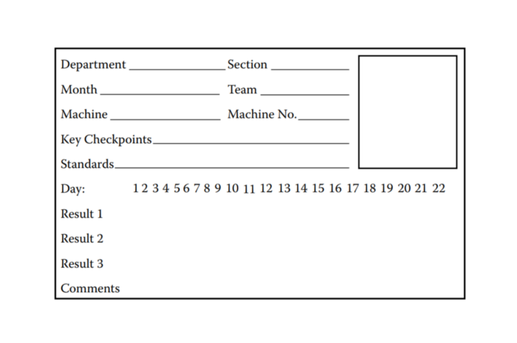 TPM Check Sheet