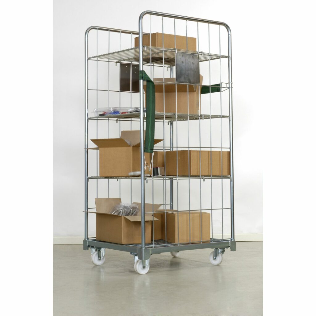 Warehouse equipment: trolley/cage