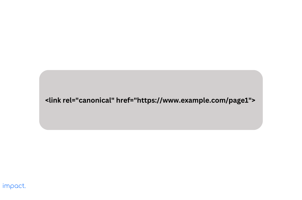 Characteristic of Technical SEO: canonicalization