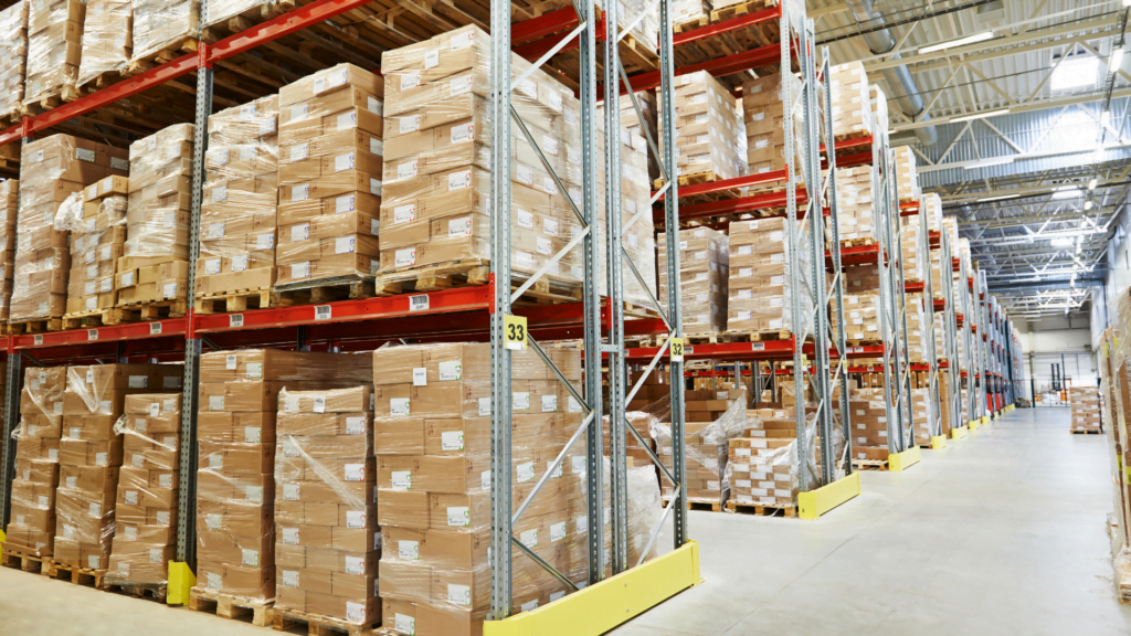 Warehouse Storage System: Double-deep racking