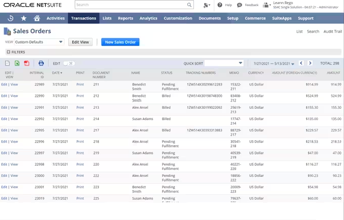 oracle netsuite commerce