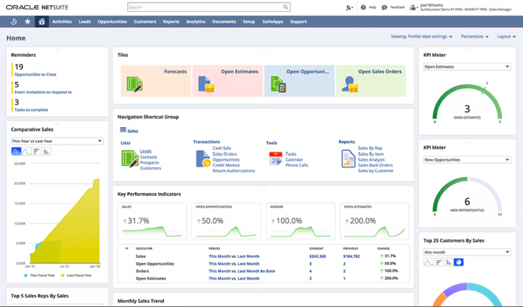 oracle netsuite erp