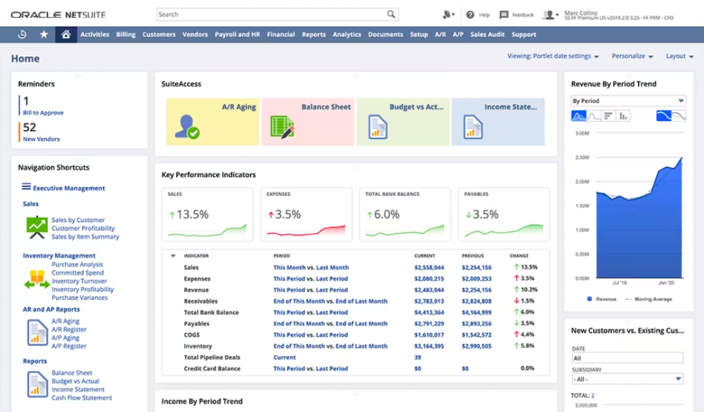 oracle netsuite accounting