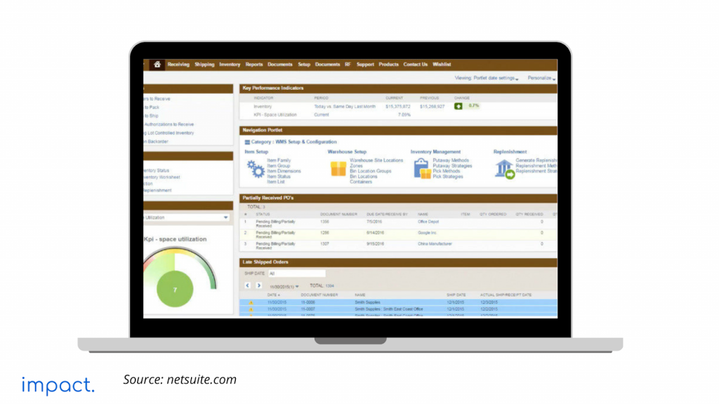 aplikasi stok gudang netsuite wms