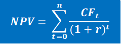 rumus NPV arus kas tetap