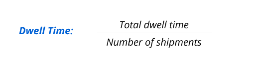 dwell time formula – Transportation Management Metric