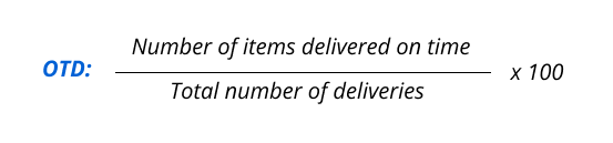 rumus on time delivery (OTD) – metrik manajemen transportasi
