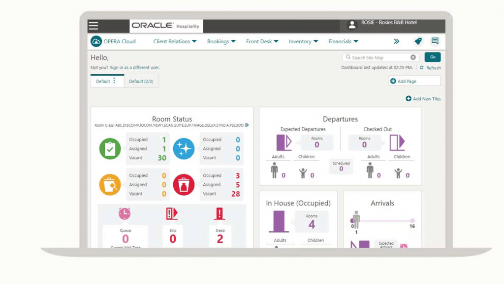 oracle opera property management system