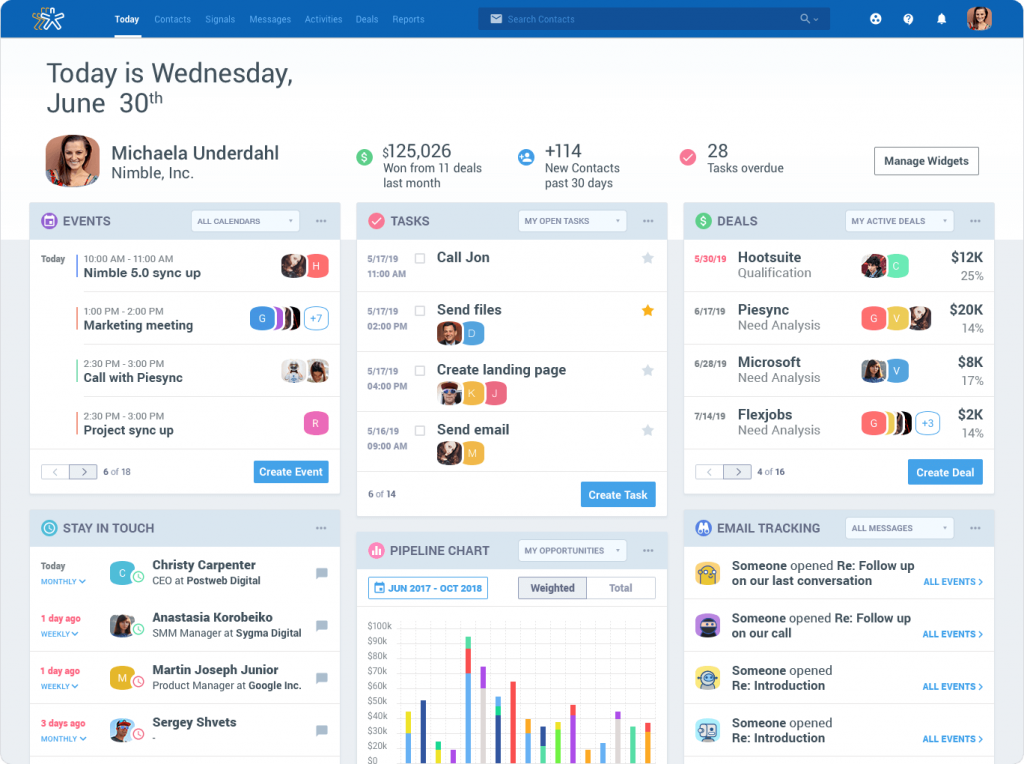 software crm nimble